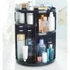Basicwise Rotating Cosmetic Storage Tower, Makeup Organizer QI003297